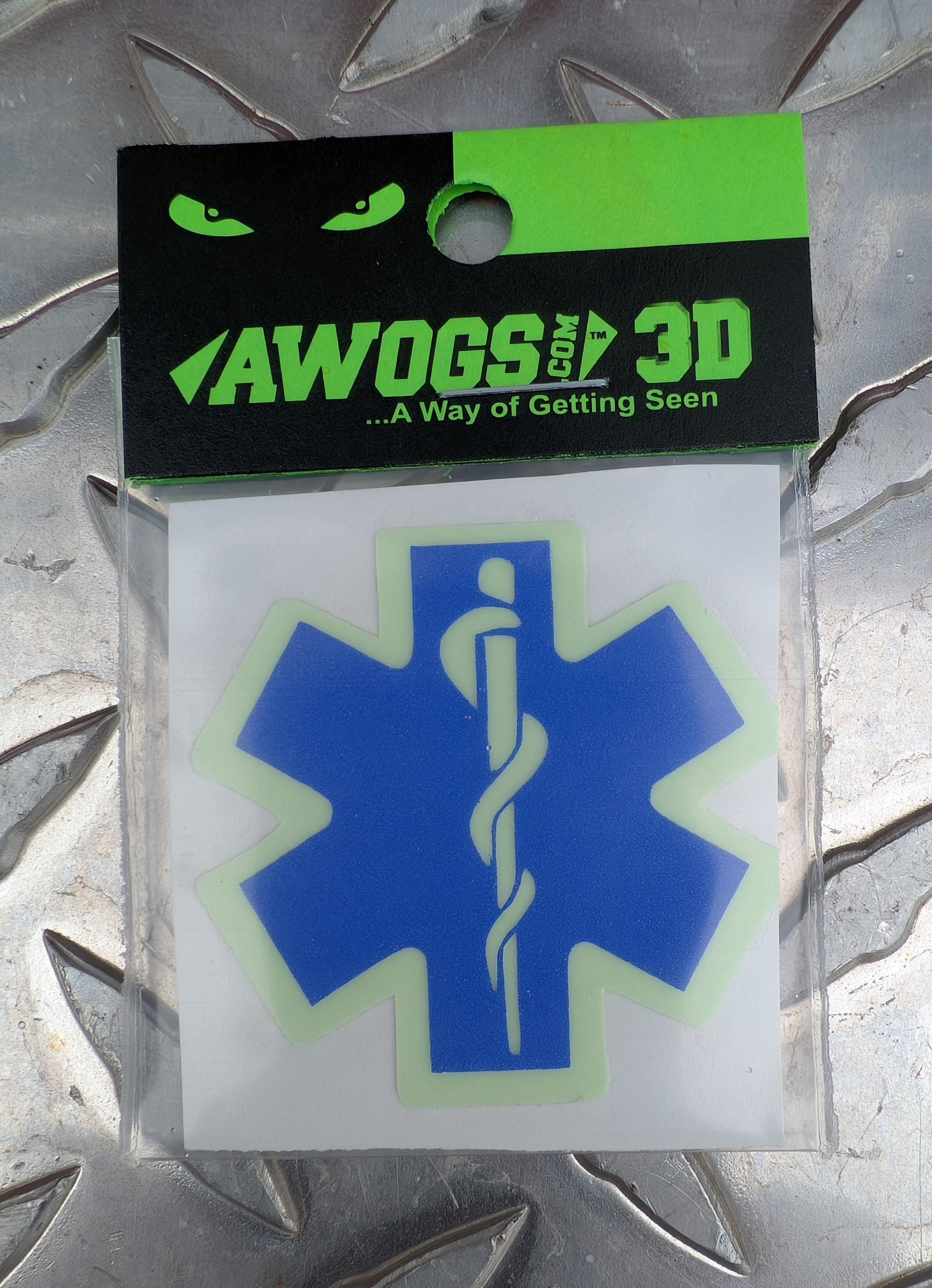 EMS Star of Life- Solid Blue